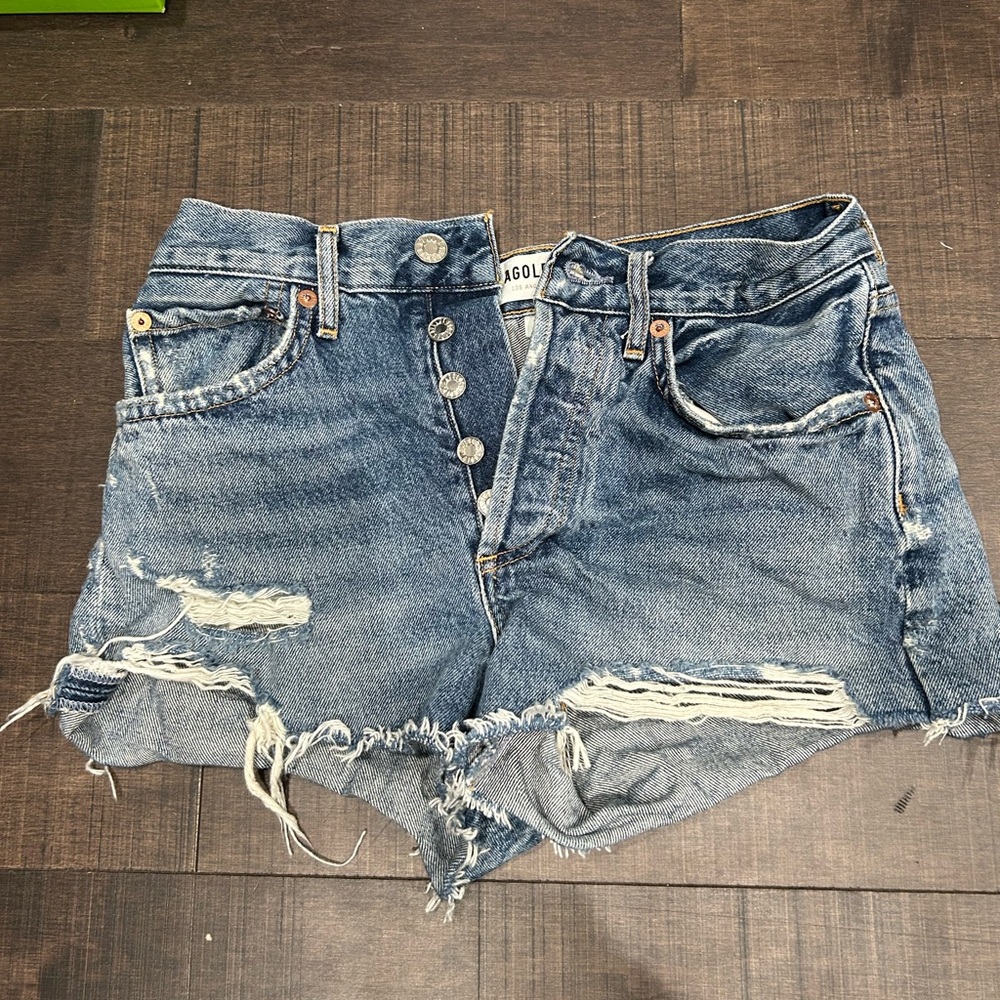 AGOLDE Women's Parker Jean shorts